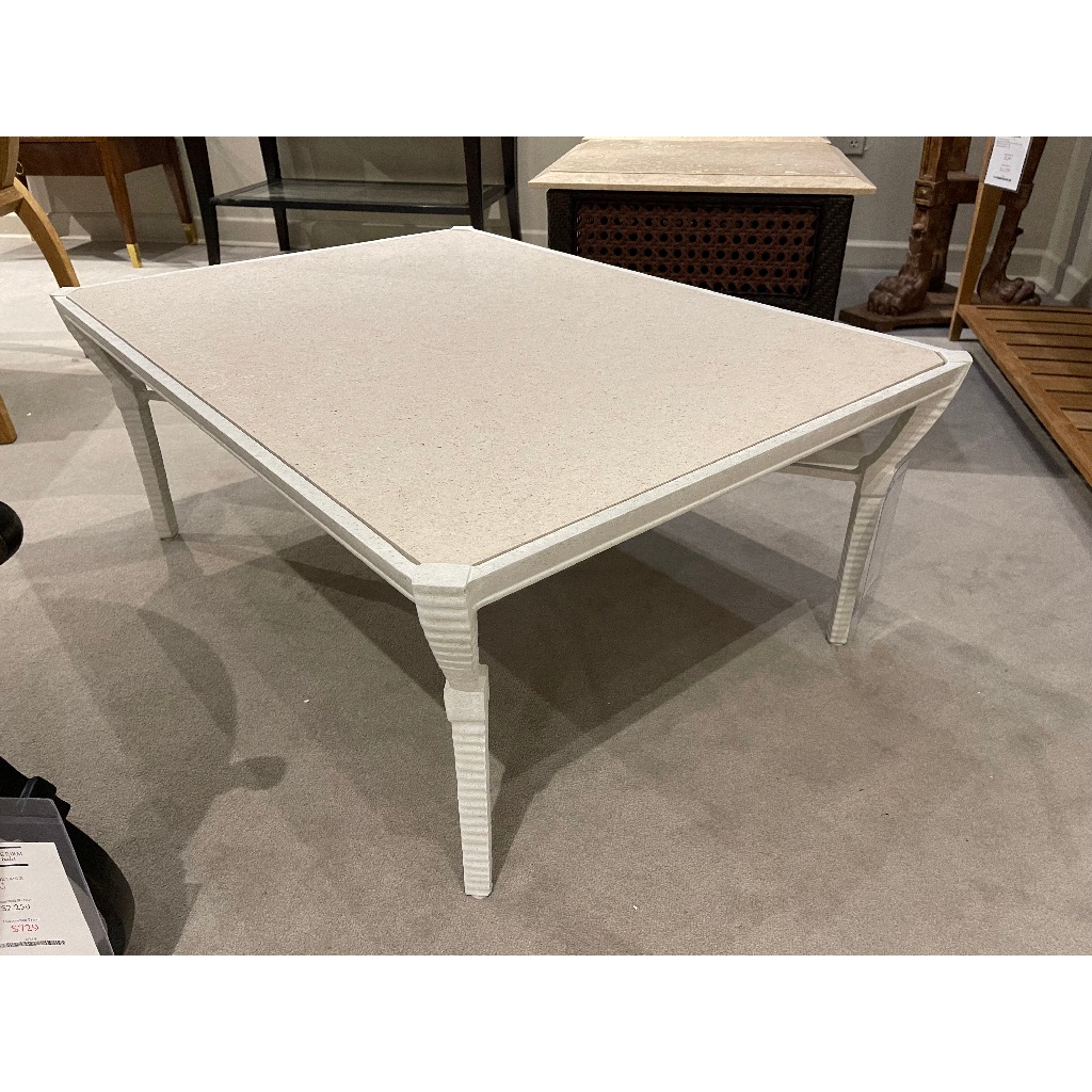 Outdoor Cocktail Table Antique White D12-86-2 Century