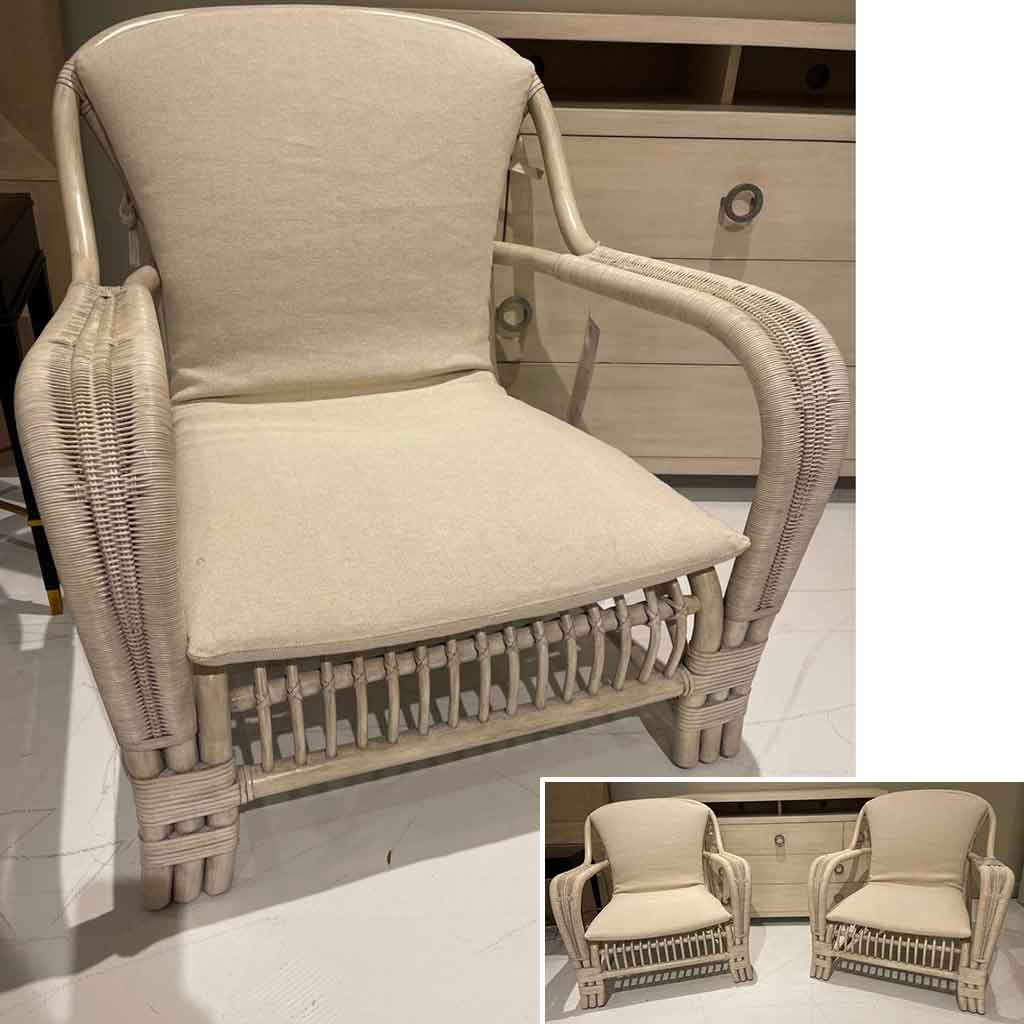 Simone Lounge Chair CT2094-PN-FL Century