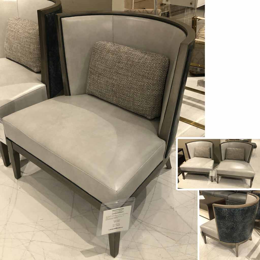 Khalil Upholstered Chair 6596-1 Hancock and Moore