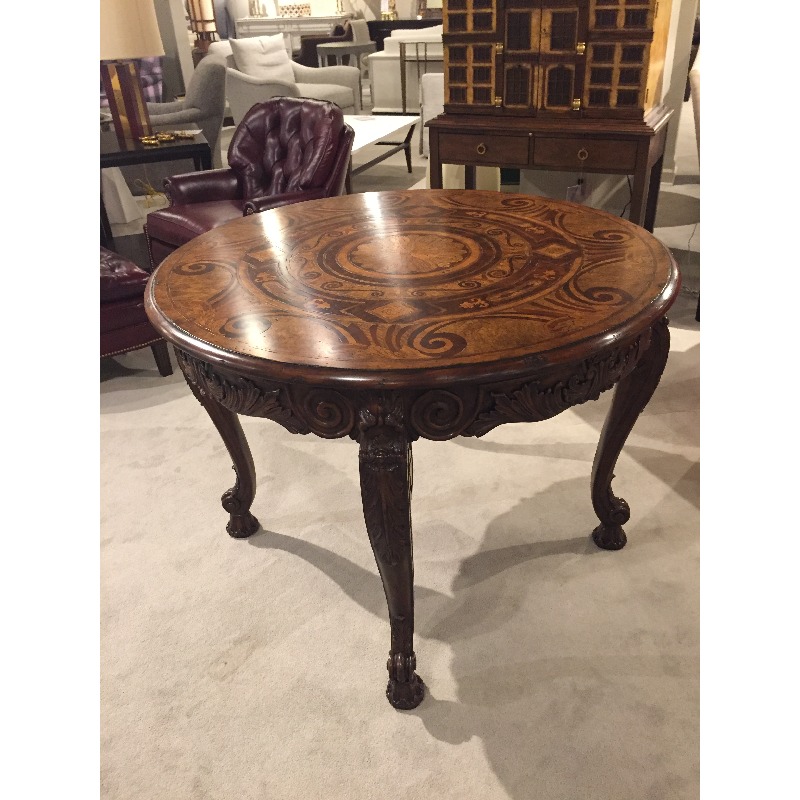 Hand Carved Center Table 8115-36 Maitland Smith
