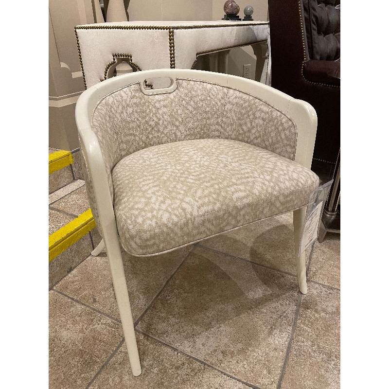 Arrival Vanity Chair 369-Linen Jessica Charles