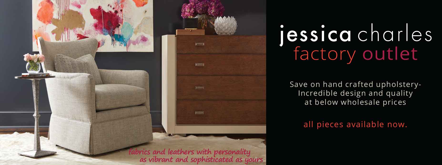 Jessica Charles Furniture Factory Outlet Sale